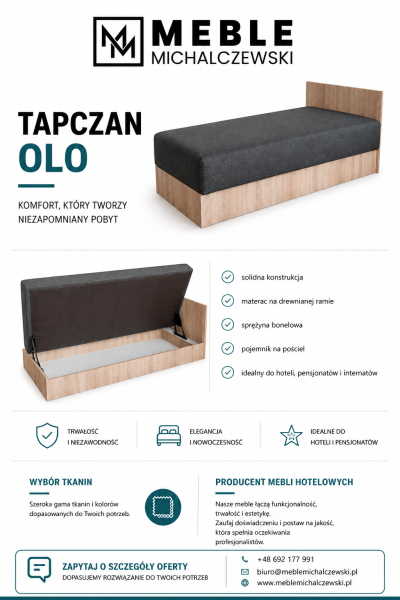 Tapczan hotelowy Olo