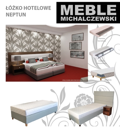 Łóżko hotelowe Neptun